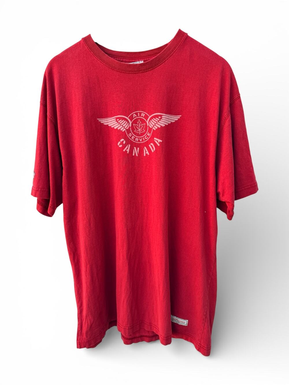 Red Canoe Red Air Service Canada Short Sleeve T-Shirt Large
